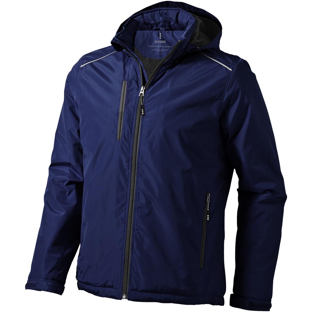 Veste Bomber Homme Bleu Marine Slazenger Entièrement Doublée, Taille L, Très Bon état Occasion