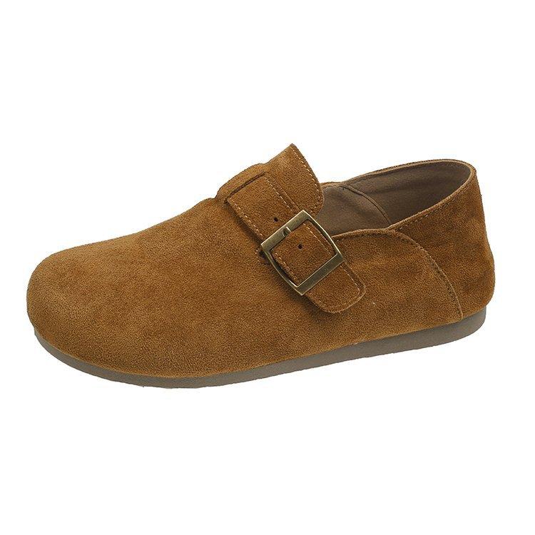 Birkenstocks all-inclusive new spring and autumn outer wear bag head drag flat loafer single shoes