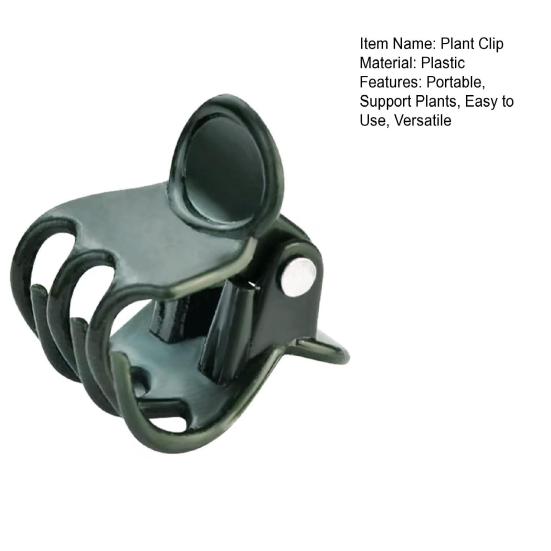 Plant Orchid Clips Garden Plant Support Clip Plastic Flower Vine Clips for Supporting Stems Vines Stalks Climbing Plant Grow Upright