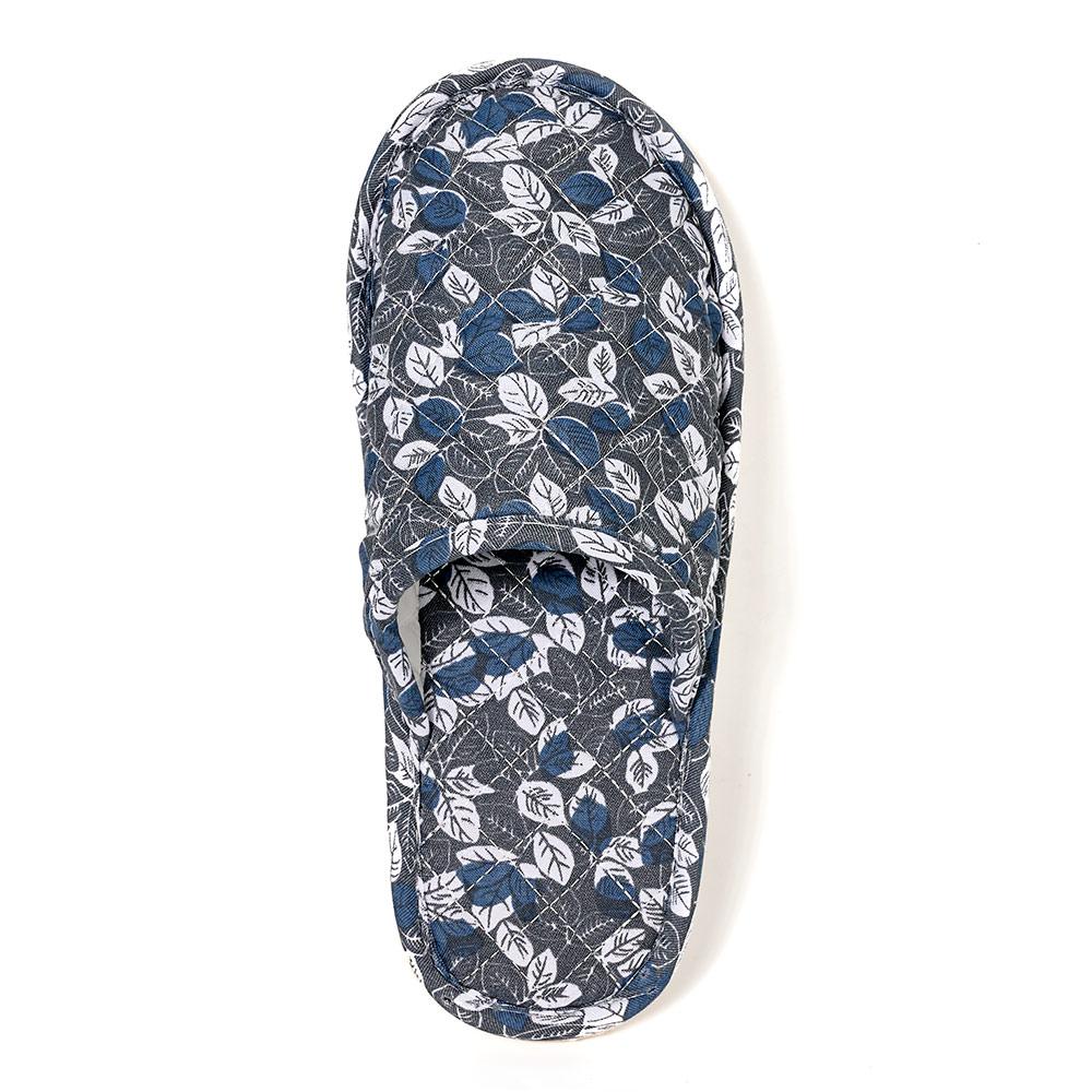 Floral Fabric Slippers Korean Style Unisex Home Shoes Soft Comfortable Non Slip Indoor Outdoor