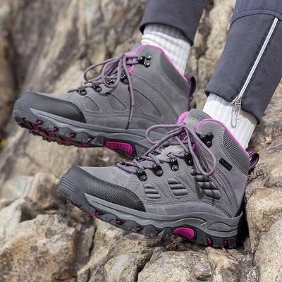 2025 Four Seasons High-Top Hiking and Climbing Shoes - Casual, Cross-Border Couple Style