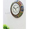 Hand-Painted Wooden Wall Clock / 12 Inch (30 CM's)