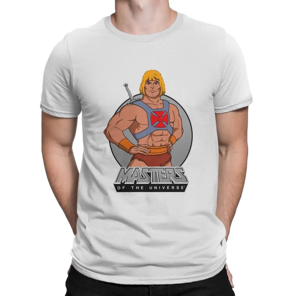 Masters Of The Universe Man TShirt Most Powerful Man In The Universe Fashion T Shirt Original Sweatshirts Hipster