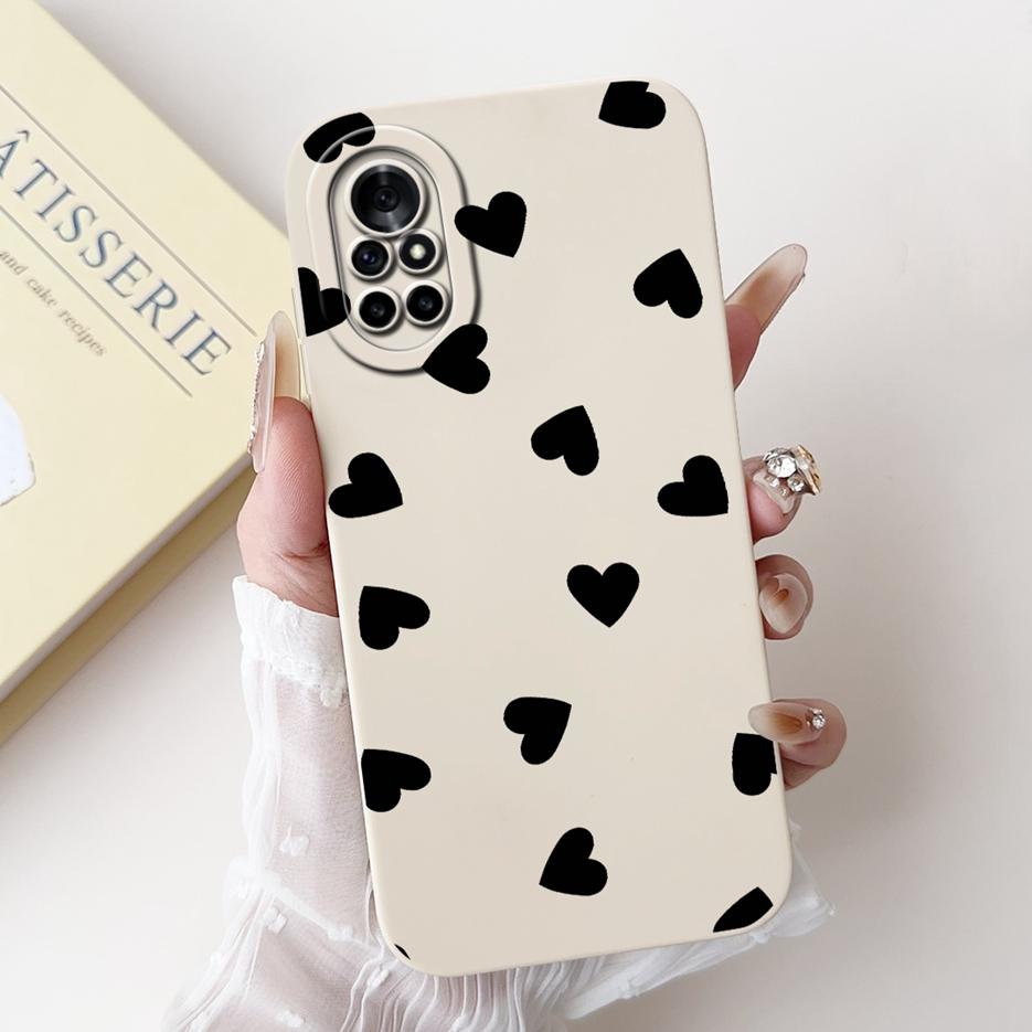For Huawei Nova 8 Pro Case BRQ-AN00 New Flower Candy Painted Cover Soft Silicone Phone Case For Huawei Nova 8 SE Nova8 Pro Shell