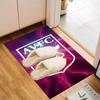 Aston Villa Crest Design Rug Game Carpet, Floor Mat for Bedroom Living Room Entryway Rug, Home Decor Idea Gift for Christmas Birthday