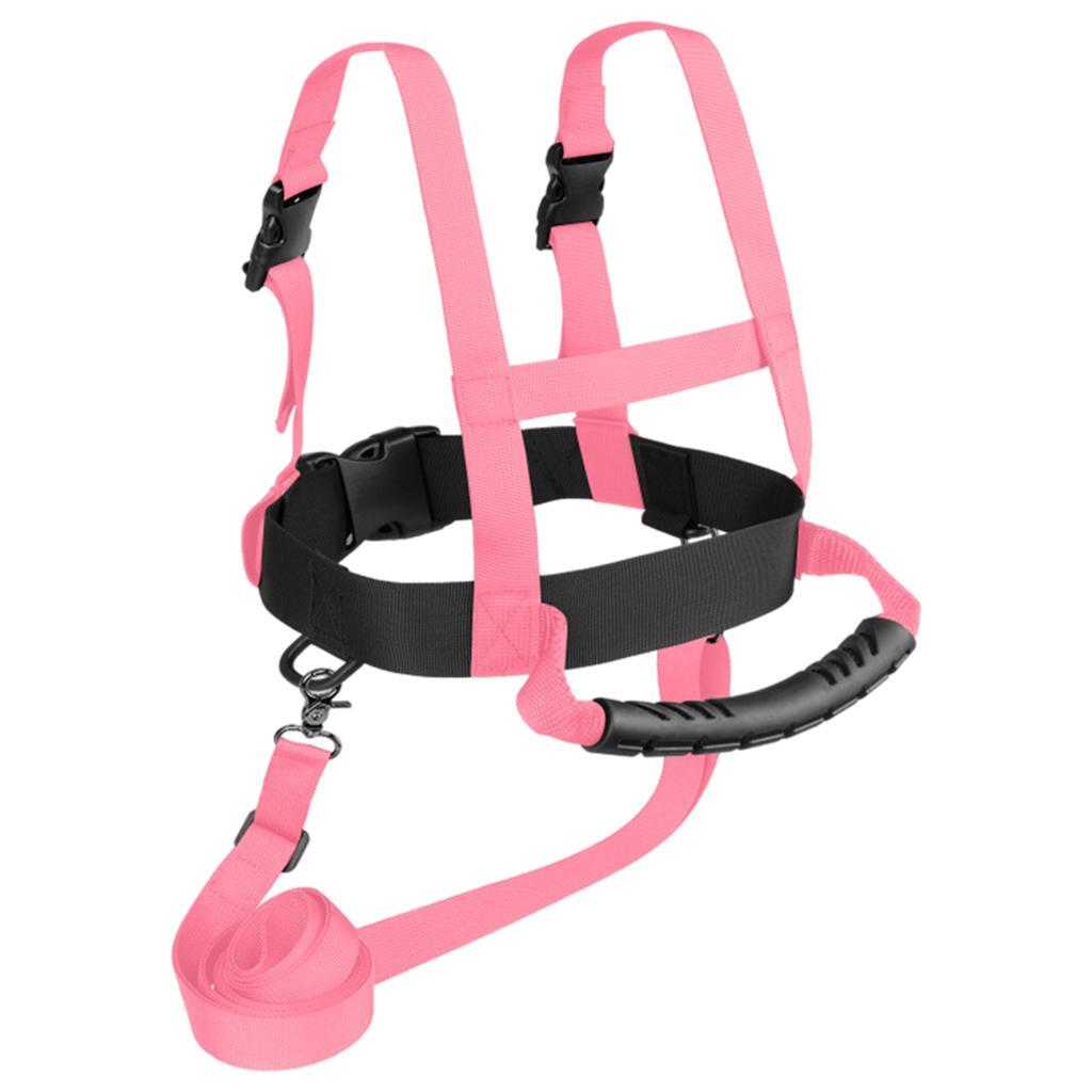 

Детские лыжные плечевые ремни для малышей, лыжный поводок для начинающих, тренер для зимних видов спорта, черный