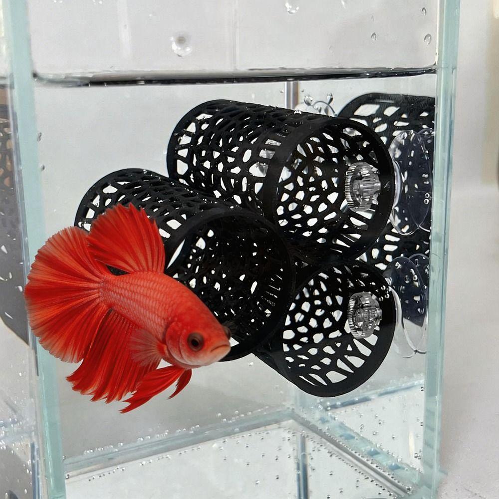 Shelter Function 3-in-1 Betta Fish Tunnel Fish Shrimp Aquarium Decor  Aquarium Decorations