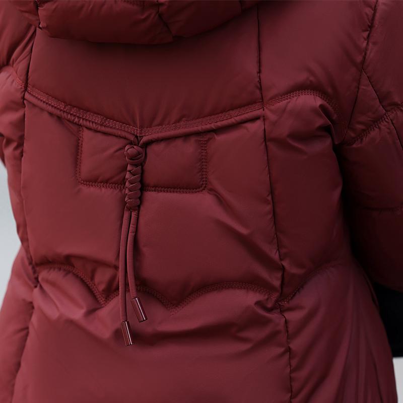 Fashion Woman Parkas Winter Long Coats Hooded Thick Warm Overcoat Women's Jackets