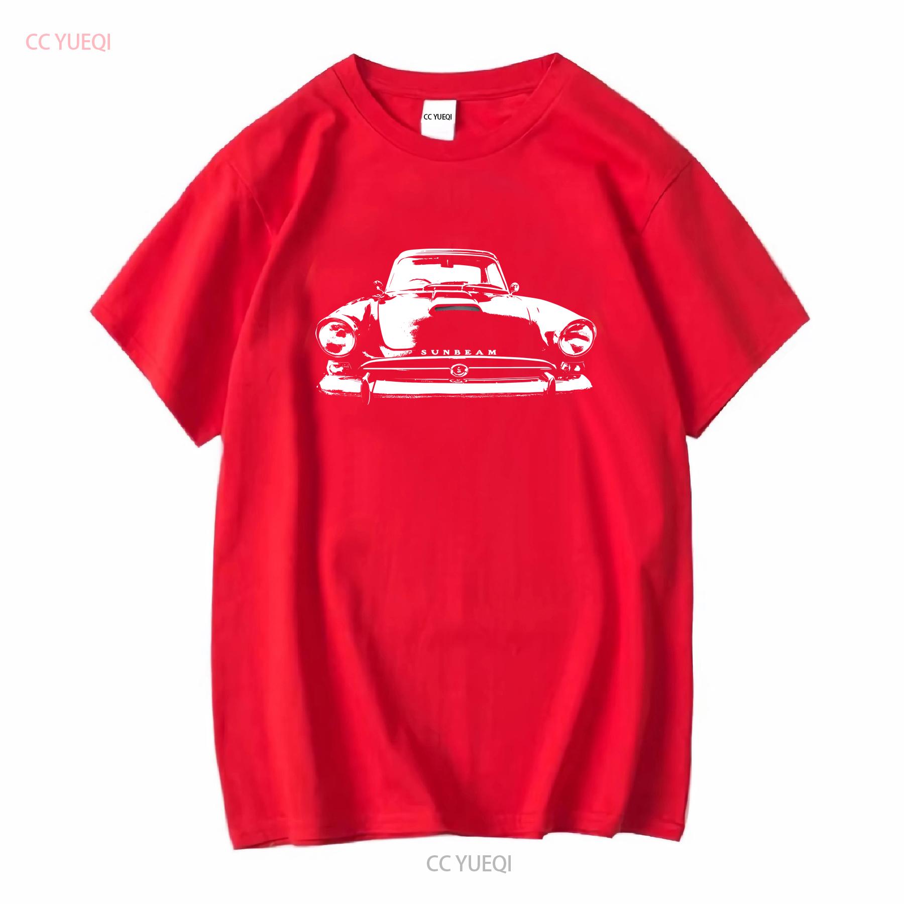 Sunbeam Tiger 1960s British classic sport Merch T Shirt S to 3XL long or short sleeves vintage Washed graphic Comfortable S