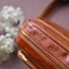 Men's Genuine Leather Crossbody Shoulder Bag, Retro Korean Style, Versatile for Women, New Trend.