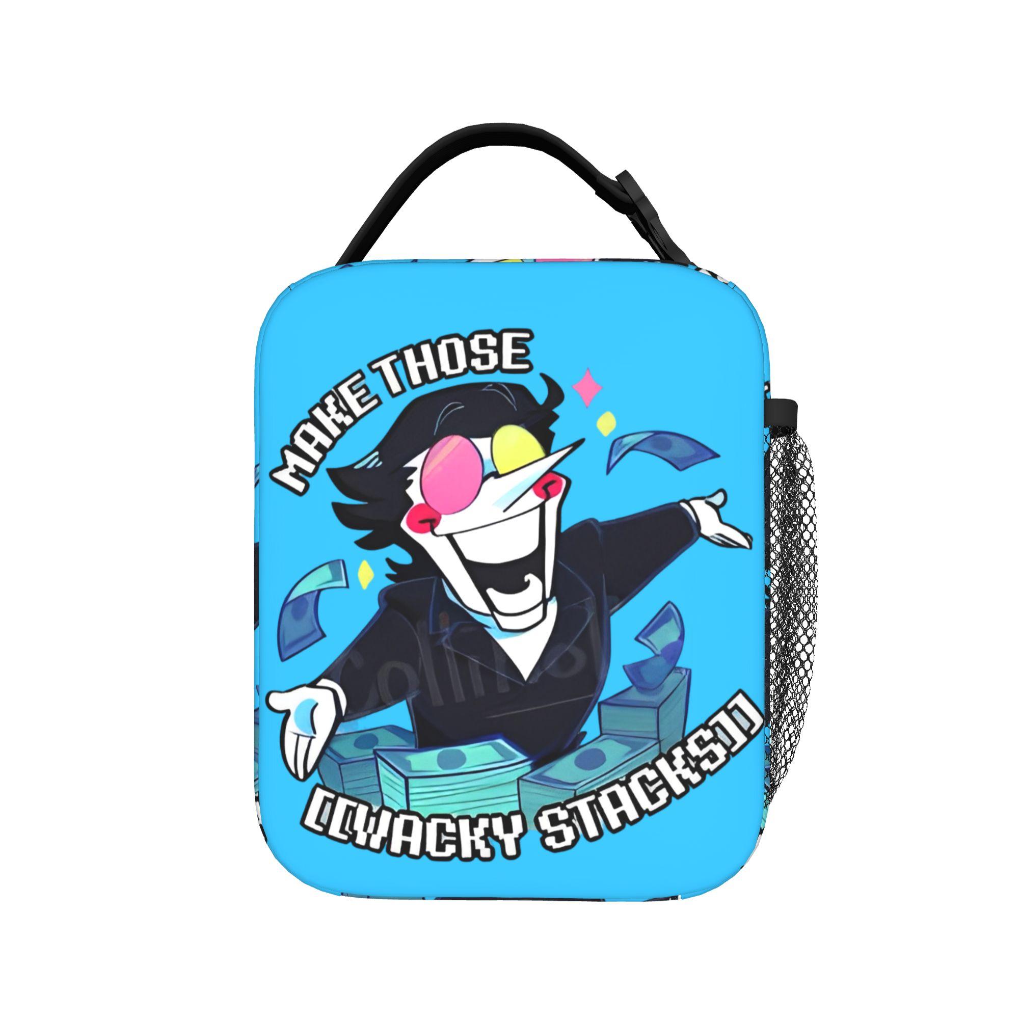 Deltarunes Meneer Ant Tenna TV Tijd Geïsoleerde Lunchtas Grote Capaciteit Gaming Lunchcontainer Koeltas Tote Lunchbox School Picknick One Size