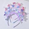Butterfly Decoration LED Light-Up Hairband Sweet Flower Headband  Birthday Party