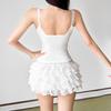 2026 Spring New Women's Fashion Casual Sexy Slim-Fit Strap Mini Dress Fresh Sweet Style Niche Outfit for Women
