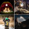 Solar Folding LED Soccer Light Rechargeable Outdoor Lamp Camping Night Market Stall Emergency Power Failure Lighting Torch