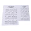 Creative Calendar  Divider Binder Notebooks  Accessories  Partition Plate