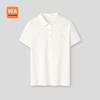 HLA Women's Short Sleeve Lapel Polo Shirt