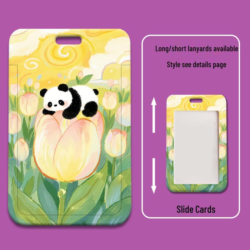 Picture Customizable Student Meal Card Holder Slider - Campus Card Protector
