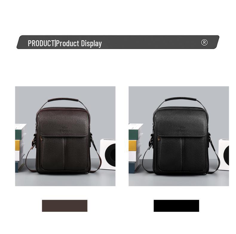 2025 Summer Men's Multifunctional Crossbody and Shoulder Bag: Casual, Large-Capacity Travel Bag