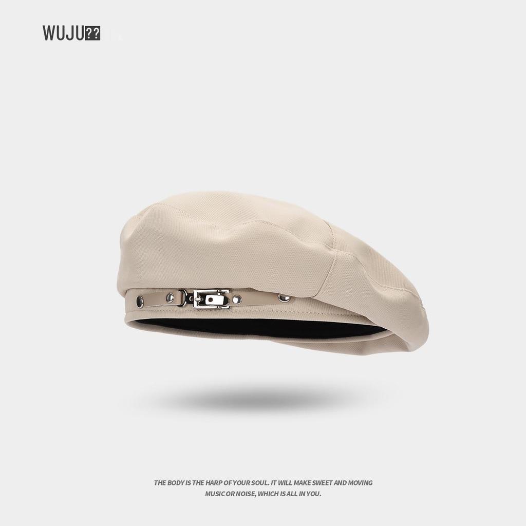 Boina de Lana de Oso de Dibujos Animados Japoneses Retro para Mujer