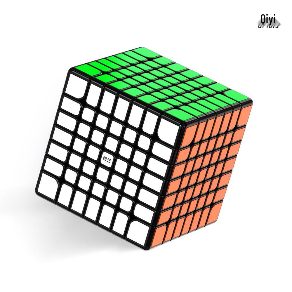 Магнитный кубик-головоломка Qiyi Warrior M 7x7: Игрушка высокого уровня интеллекта начального уровня для детей
