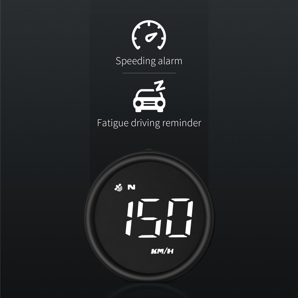 New Universal Car G1 For HUD Smart Digital Gauge GPS System Multi-Function Car Head Up Display Over Speed Alarm Smart Meter