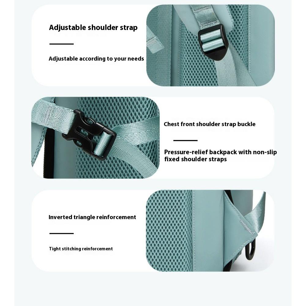 Travel Backpack Women's Large Capacity Ultra Lightweight Multifunctional Luggage Bag Hand Crossbody Travel Men's Backpack