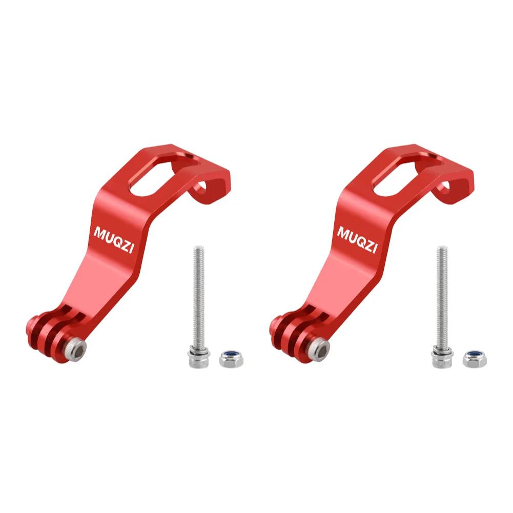 Portable Aluminum Alloy Bicycle Front Light Mount Bracket Adjustable Folding Bike Fork Holder for Brompton and Other Bikes