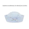 Y2K Niche Stripe Bow Sailor Hat Diamond-Encrusted Breathable Flipped Brim Beret Comfortable Stripe Sailor Hat Women