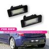 2PCS for BMW E39 E60 License Plate Light 6000k White No Error Led Number License Plate Light for BMW E90 E91 E92 E61 E60 E70 E71