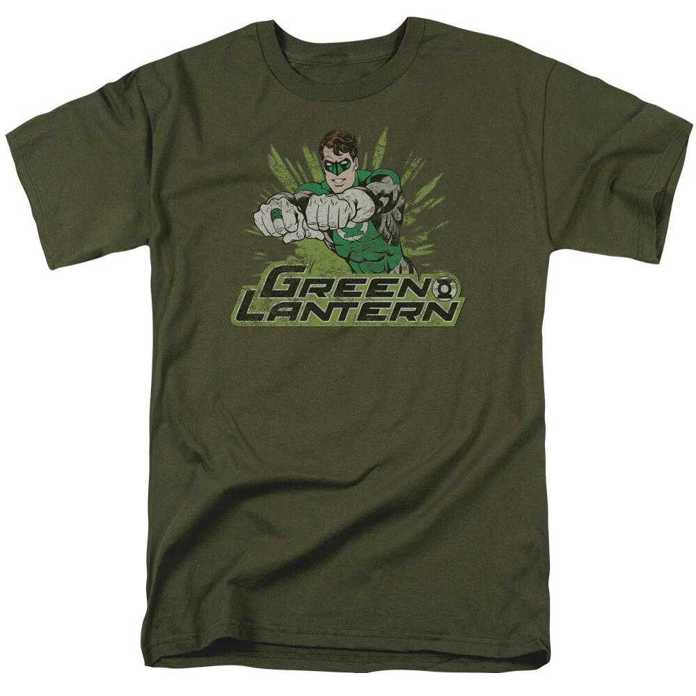 Green Lantern  Green Lantern Rough Distress  T-Shirt 2XL