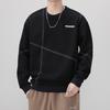 Men's 2025 Autumn/Winter Velvet Thickened Pullover Hoodie - Round Neck, Long Sleeve, Casual Sports Top