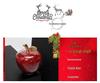 Christmas Crystal Apple Gift for Girlfriend or Wife - Perfect Birthday or Home Decor Piece for Best Friend