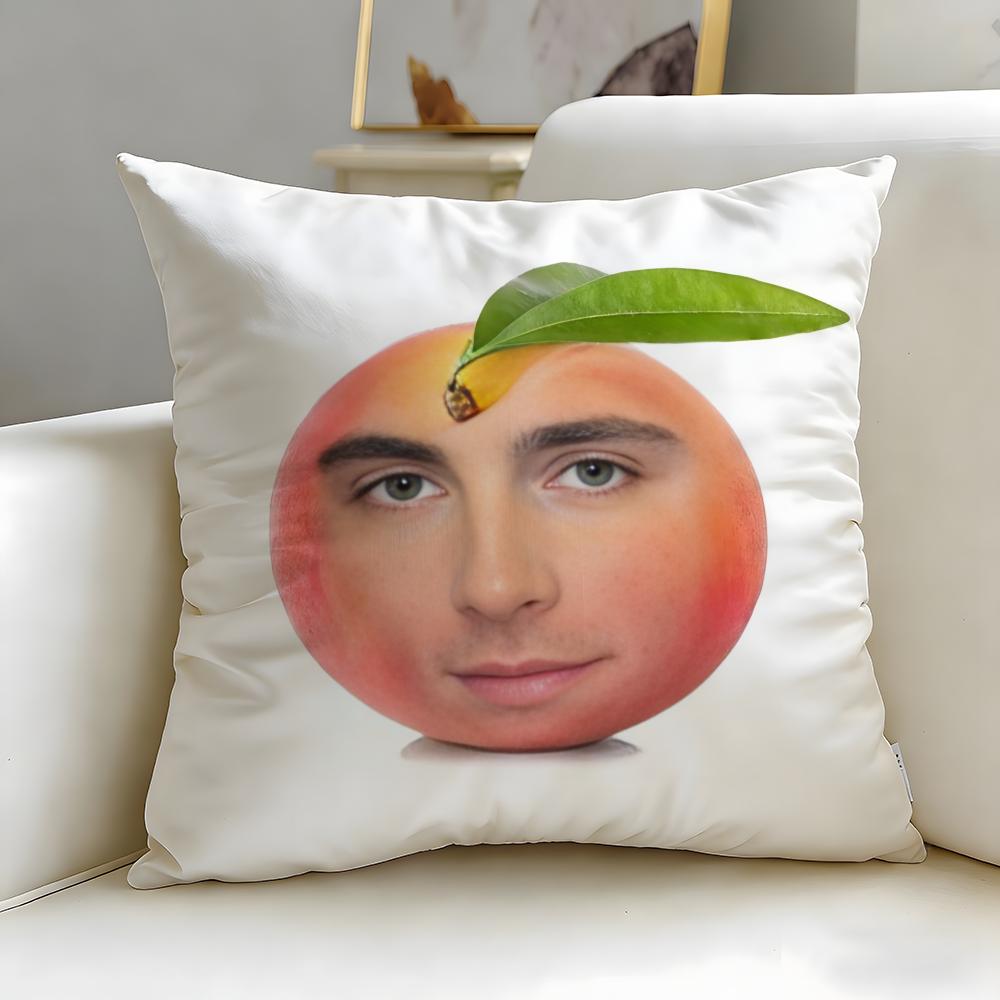 Beliebter Schauspieler Timothee Chalamet Kissenbezug Weich Leicht zu waschen Kissenhülle Vielseitig für Sofa Bett Reisen und Büro