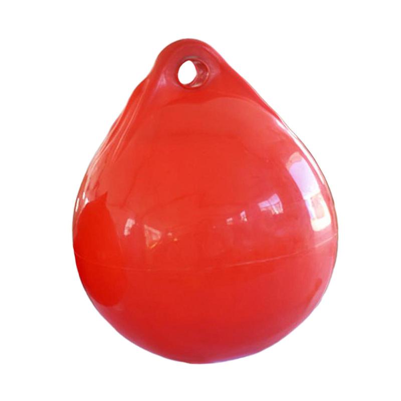 Round Marine Boat Fender PVC Anchor Buoy Inflatable Dock Protector for Jetty Lake Safety