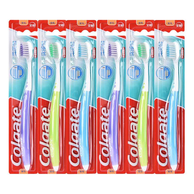 Colgate Ultra Dense Soft Bristle Toothbrushes 6-Pack