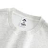 Anta Logo Pattern Fleece Loose Pullover Sweatshirt Men Tops Floral-Gray 952618708-5