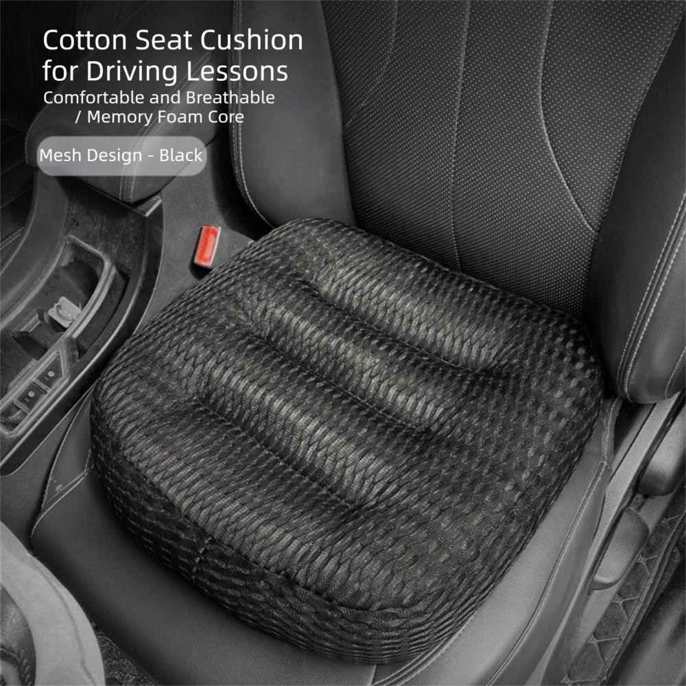 

Air Flow Design Breathable Seat Pad Breathable Mesh Auto Booster Cushion Car Interior чёрный