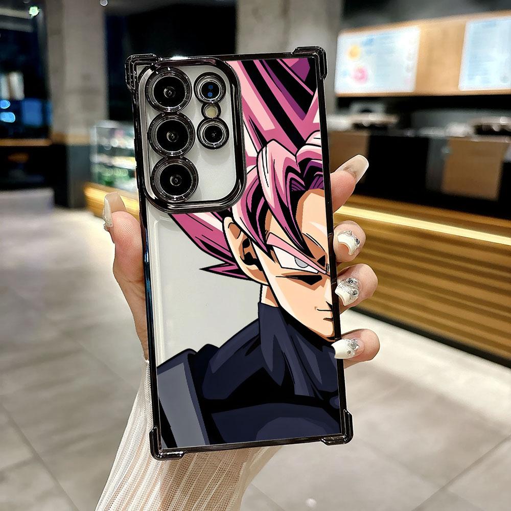 Super Saiyans Rosé Blue Goku God Funda For Samsung S26Ultra Phone Case For Galaxy S25 FE S26 S24 S23 S22 S21 Ultra Plus 5G Cover