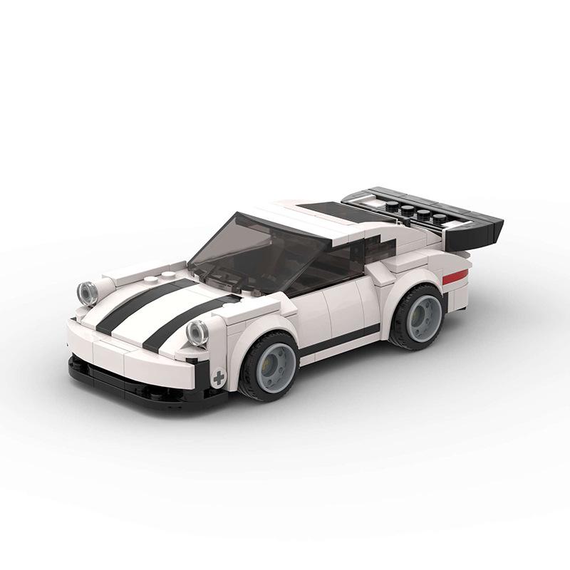 

Porsche 911 Turbo Model Building Blocks, Compatible with LEGO