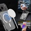 Transparent Magnetic Phone Case for Apple 17 Pro Max - Full Coverage, Drop Protection, and Wireless Charging Compatible