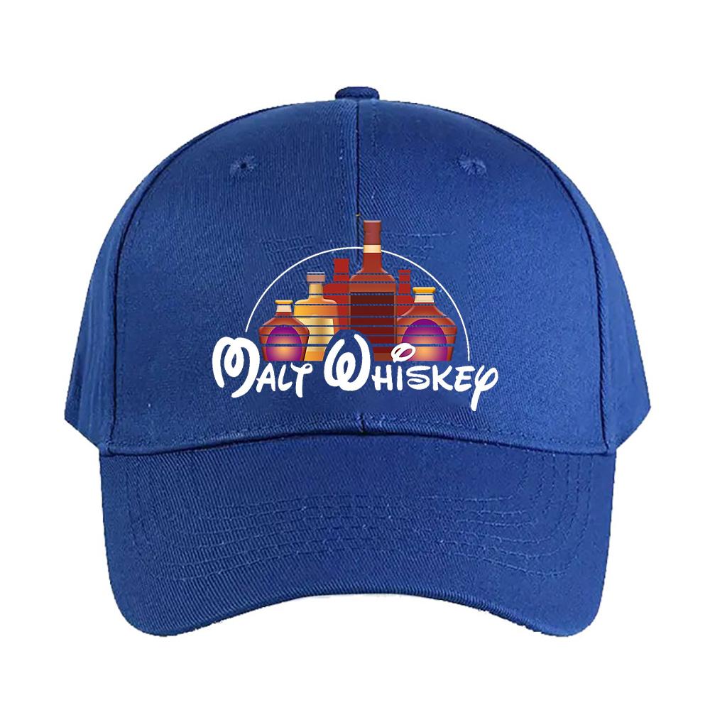 Malt Whiskey vintage Summer Woman Man Adult Peaked Hat Fashion Casual Adjustable Printed Baseball Caps Funny Dad Trucker Cap