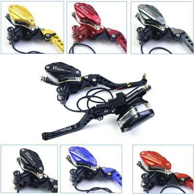 Verstellbarer Behälter Hydraulische Kupplung Bremszylinder Hauptzylinder Motorrad Racing Für Yamaha Kawasaki Bremse Pitbike Dirt