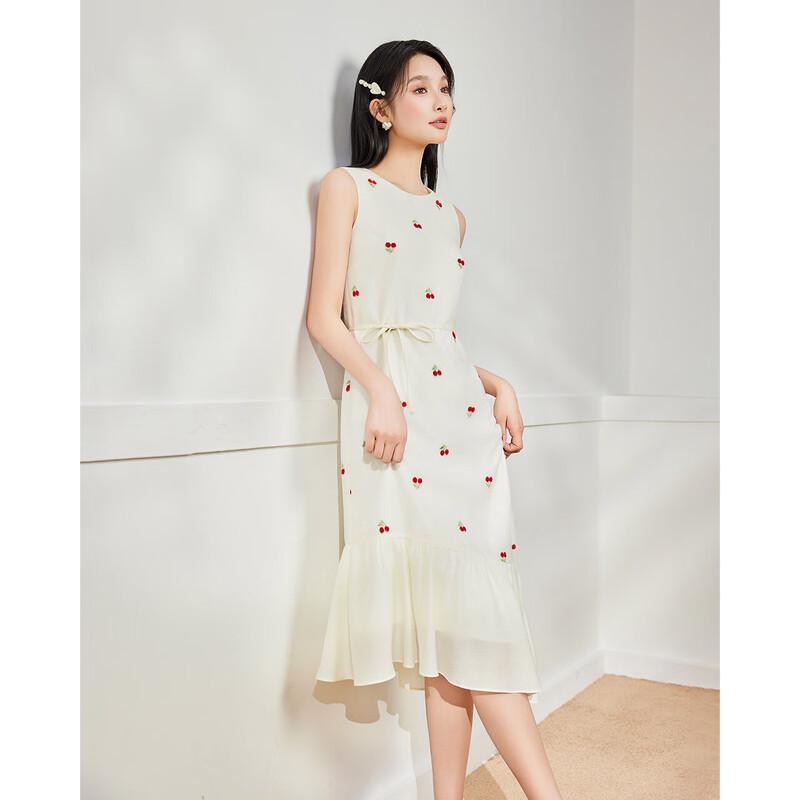 IEF Women's French Sweet Sleeveless Midi Dress