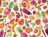 Glass Board Cutting Board 52X40 Fruits