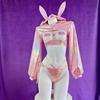 Erotic Anime Laser Bunny Girl Cosplay Japanese Idol Group Machine Rabbit Uniform Outfits Costume Role Play Lingerie Halloween