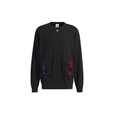Originals Casual Sports Pullover Hoodie Men Tops Black GN5450