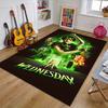 Wednesday Polyester Carpet, Soft Indoor Mat for Office Chair, Living Room, Computer Desk - Decorative Home Office Rug Design