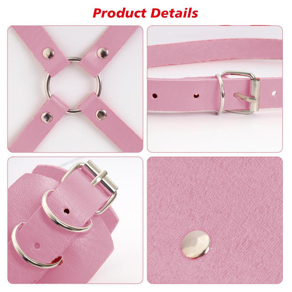 Sex Restraints Bondage  Toys PU Leather Adjustable Waist Strap Adult SM Games Sex Toys for Men Women Sex Bondage Toys