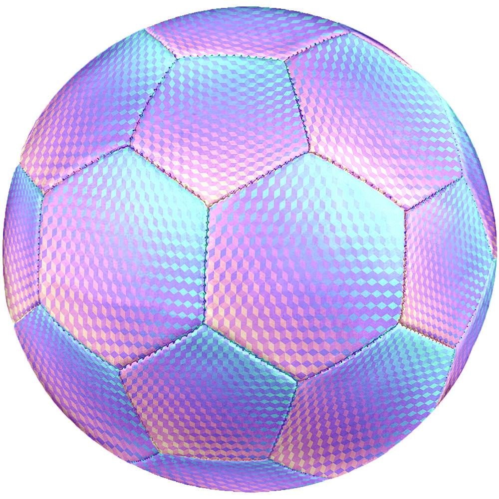 1pc Holographic Size 5 Soccer Ball Professional Lightweight Durable Match Training Football Indoor &Outdoor Sports BallTraining Ball y11