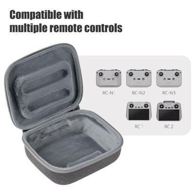Drone Taşıma Çantası RC 2 Saklama Çantası Taşınabilir RC-N3 Taşıma Çantası Darbe Emici Seyahat Koruyucu Kılıf DJI Mini 5 Pro RC Kontrol Cihazı için